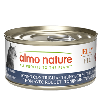 Almo Nature HFC Jelly Cats - Tonno con Triglia 70g Lattina Almo Nature HFC Jelly Cats - Tonno con Triglia 70g Lattina
